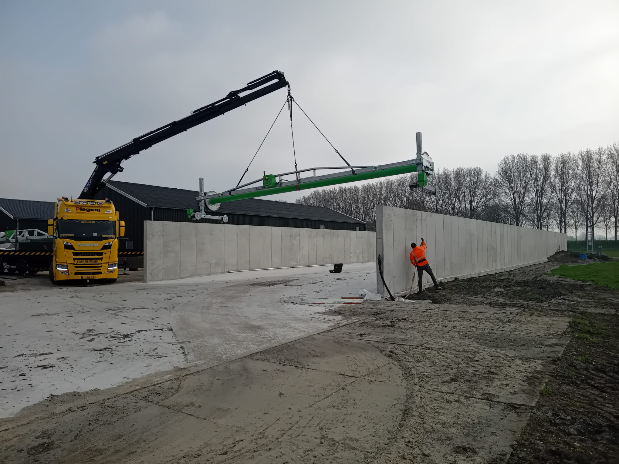 installatie afdeksysteem
