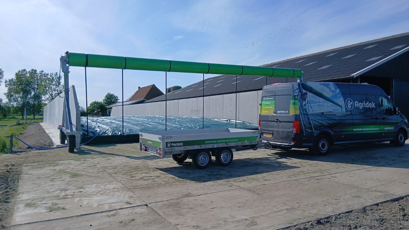 werkbus voor afdeksysteem