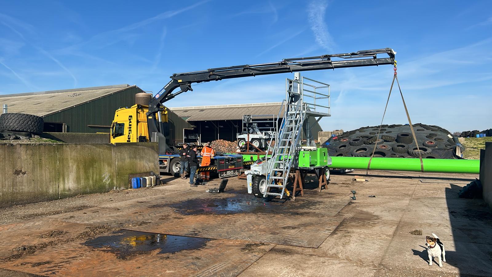 installatie afdeksysteem