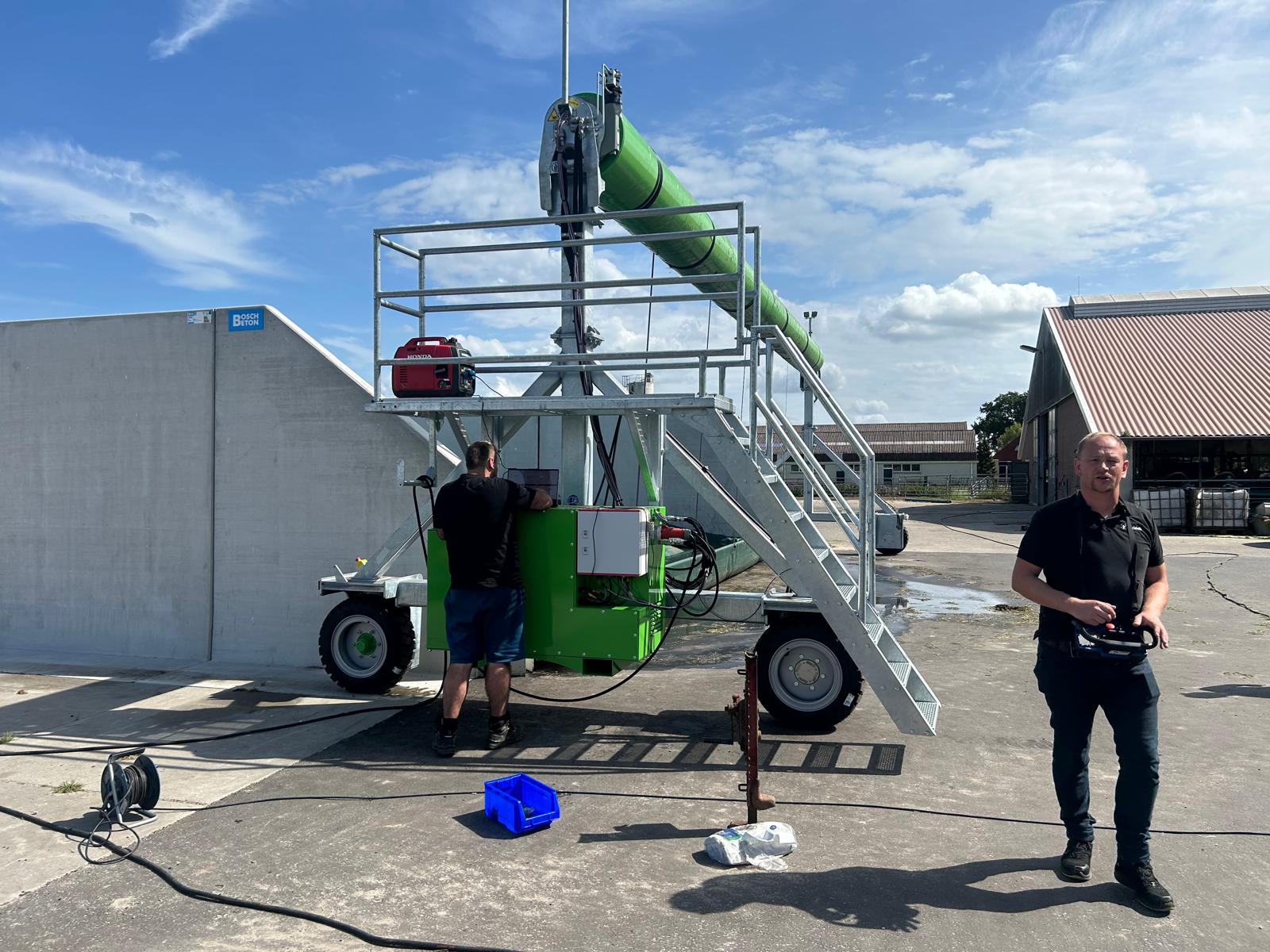 installatie afdeksysteem