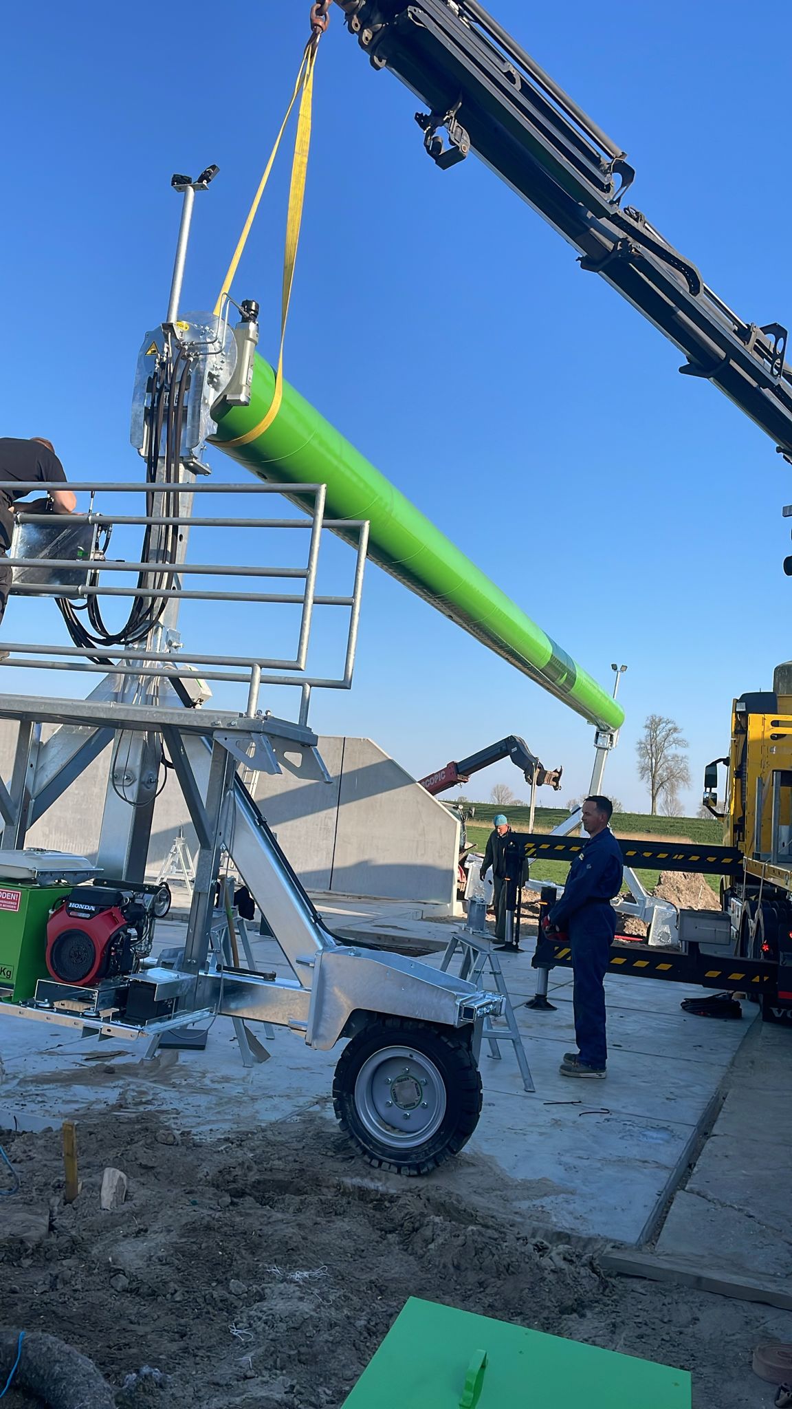 installatie afdeksysteem