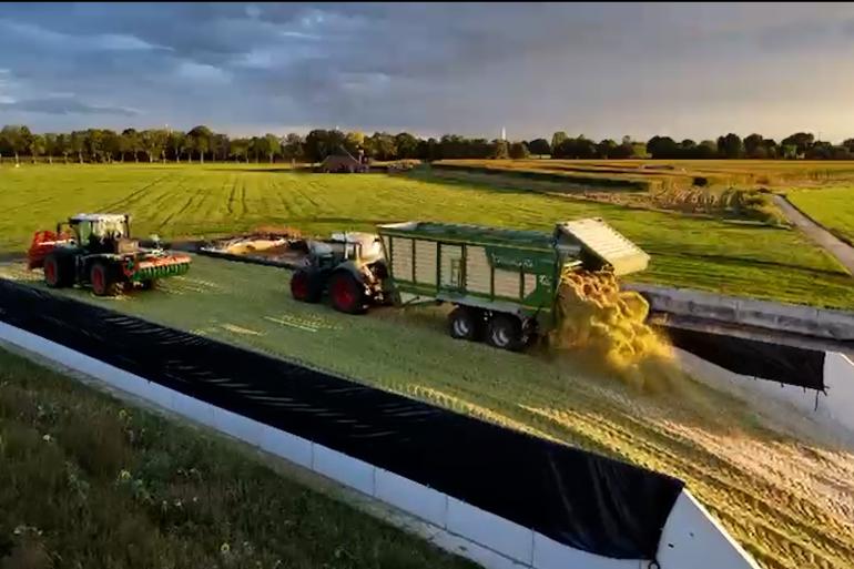 Slim kuilbeheer bij familie Gosselink met het Agridek-portaalsysteem Type 1