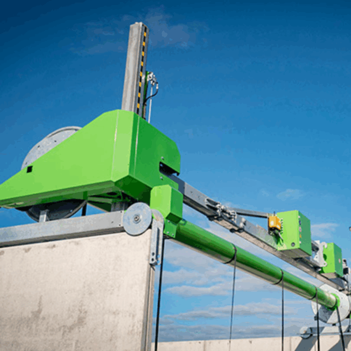 Railsysteem wisselbare rol