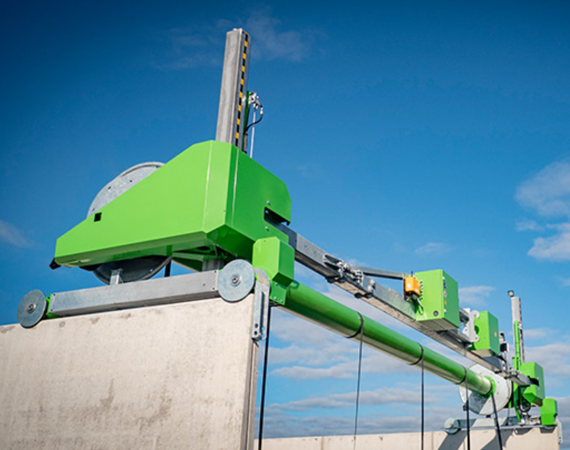 Railsysteem wisselbare rol